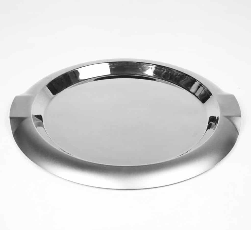 Stainless Steel Round Tray Action Party Rental Ltd.